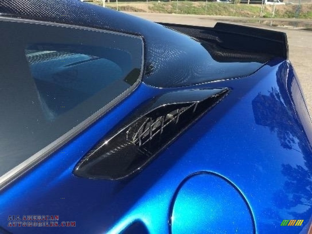 2016 Corvette Stingray Coupe - Laguna Blue Metallic / Jet Black photo #10