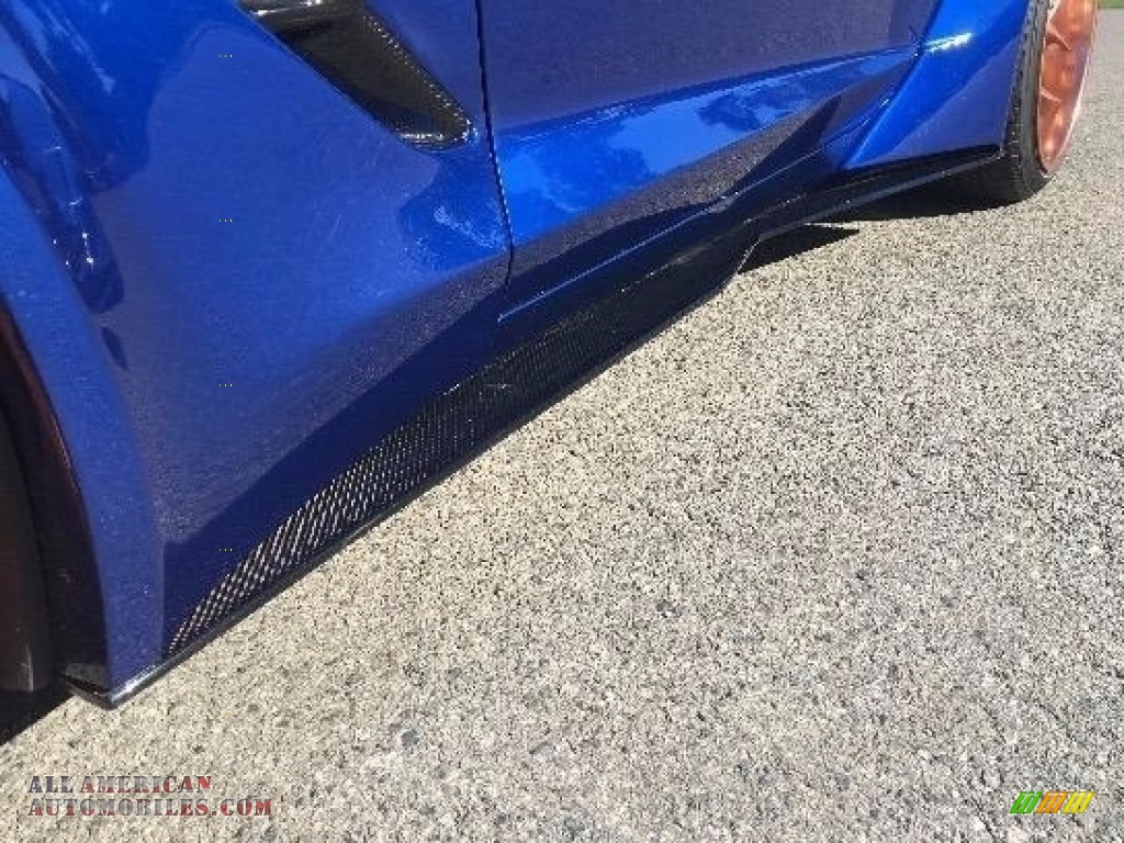 2016 Corvette Stingray Coupe - Laguna Blue Metallic / Jet Black photo #11