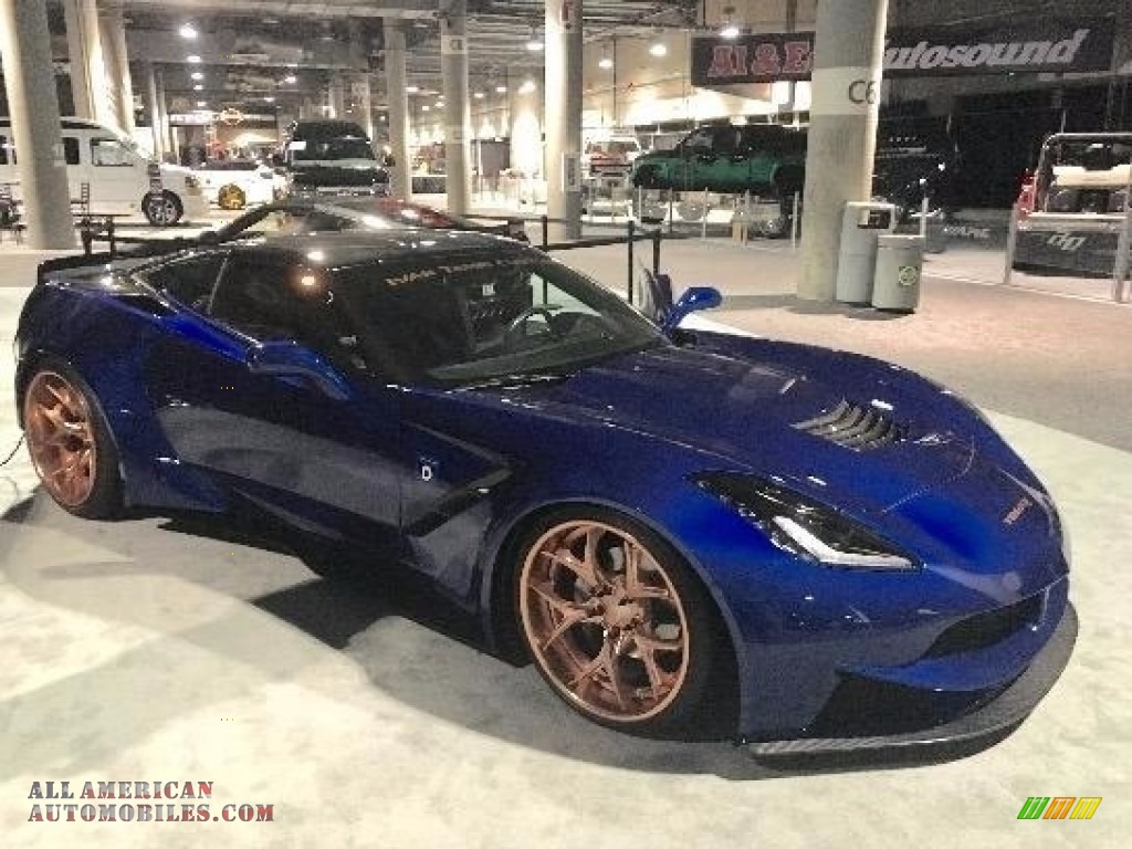 2016 Corvette Stingray Coupe - Laguna Blue Metallic / Jet Black photo #13
