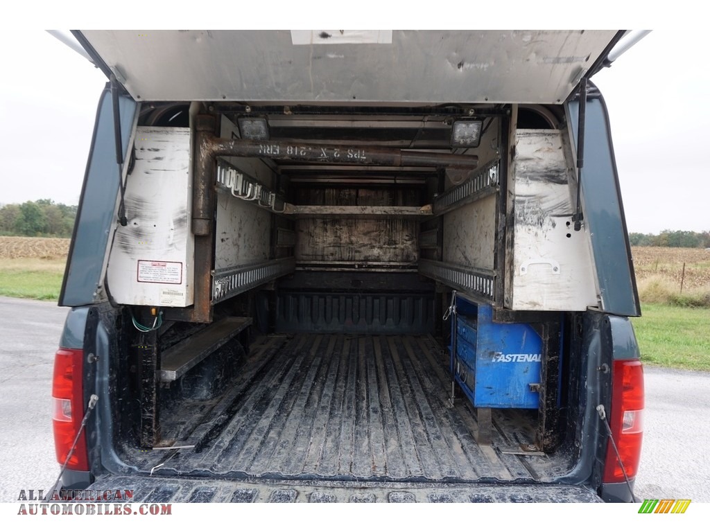 2014 Silverado 2500HD LT Crew Cab 4x4 - Blue Topaz Metallic / Ebony photo #53