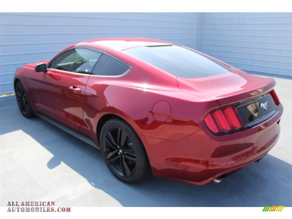 2017 Mustang Ecoboost Coupe - Ruby Red / Ebony photo #6