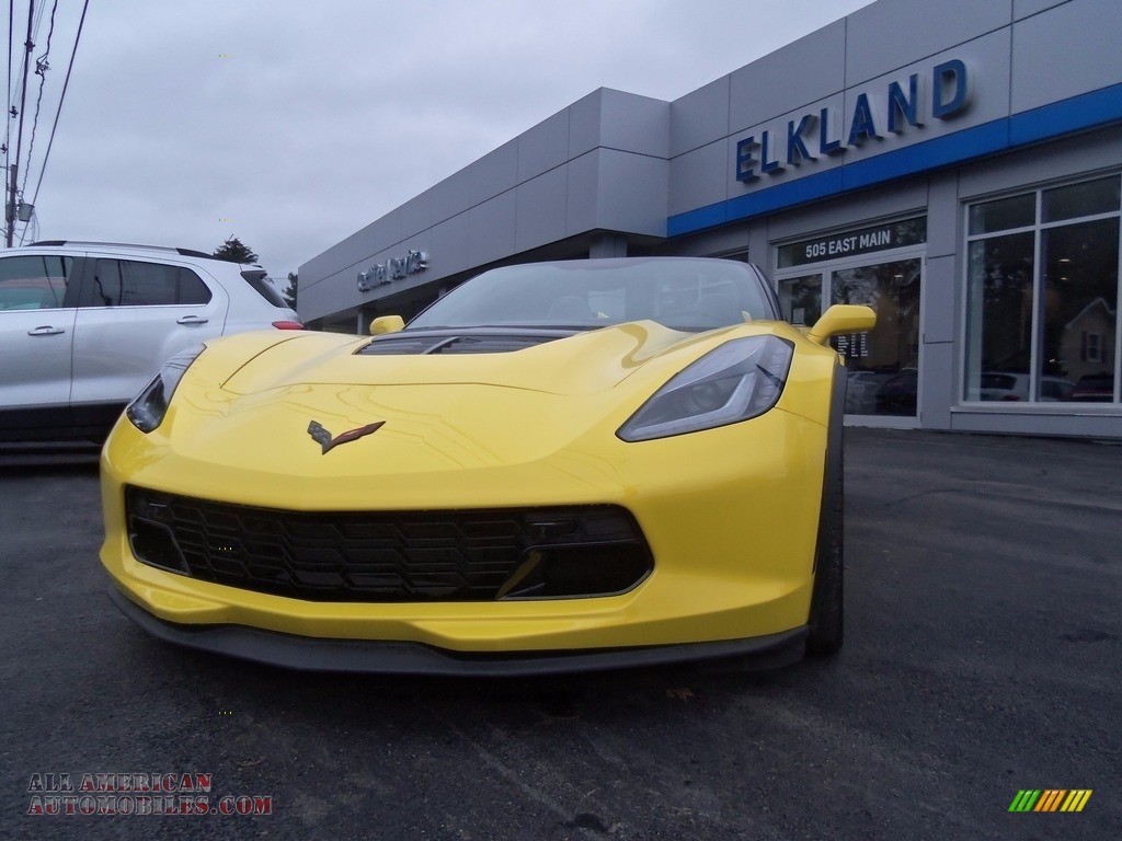 2016 Corvette Z06 Convertible - Corvette Racing Yellow Tintcoat / Jet Black photo #4