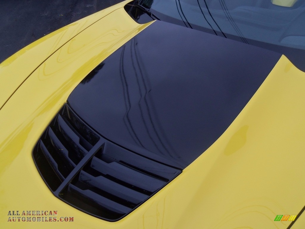 2016 Corvette Z06 Convertible - Corvette Racing Yellow Tintcoat / Jet Black photo #13