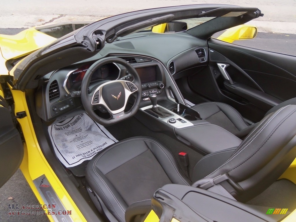 2016 Corvette Z06 Convertible - Corvette Racing Yellow Tintcoat / Jet Black photo #16