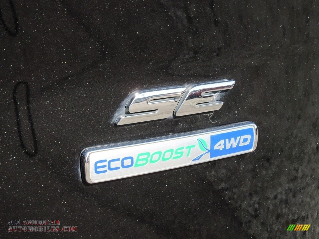2014 Escape SE 1.6L EcoBoost 4WD - Tuxedo Black / Medium Light Stone photo #9