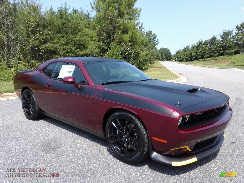 2018 Challenger T/A 392 - Octane Red Pearl / Black photo #4