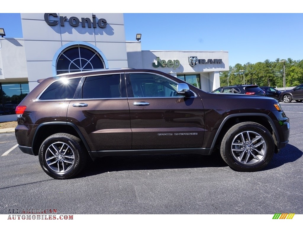 2017 Grand Cherokee Limited 4x4 - Luxury Brown Pearl / Black/Light Frost Beige photo #8