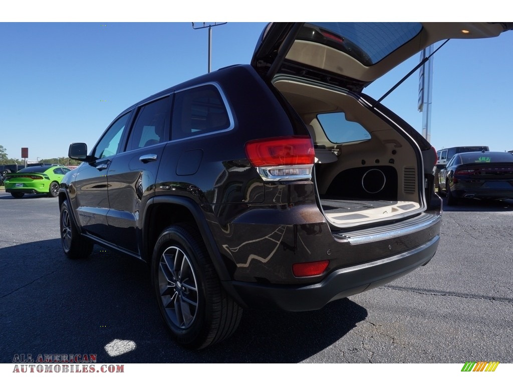 2017 Grand Cherokee Limited 4x4 - Luxury Brown Pearl / Black/Light Frost Beige photo #17