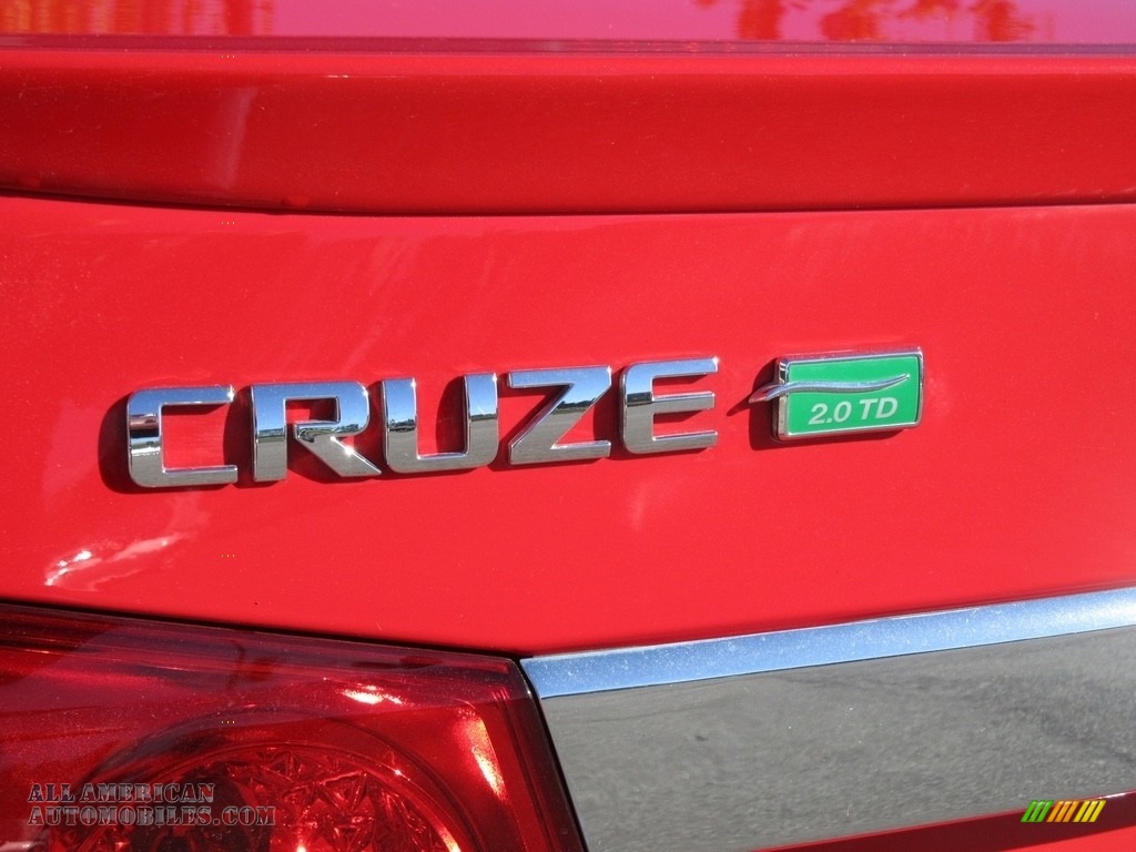 2014 Cruze Diesel - Red Hot / Jet Black photo #11