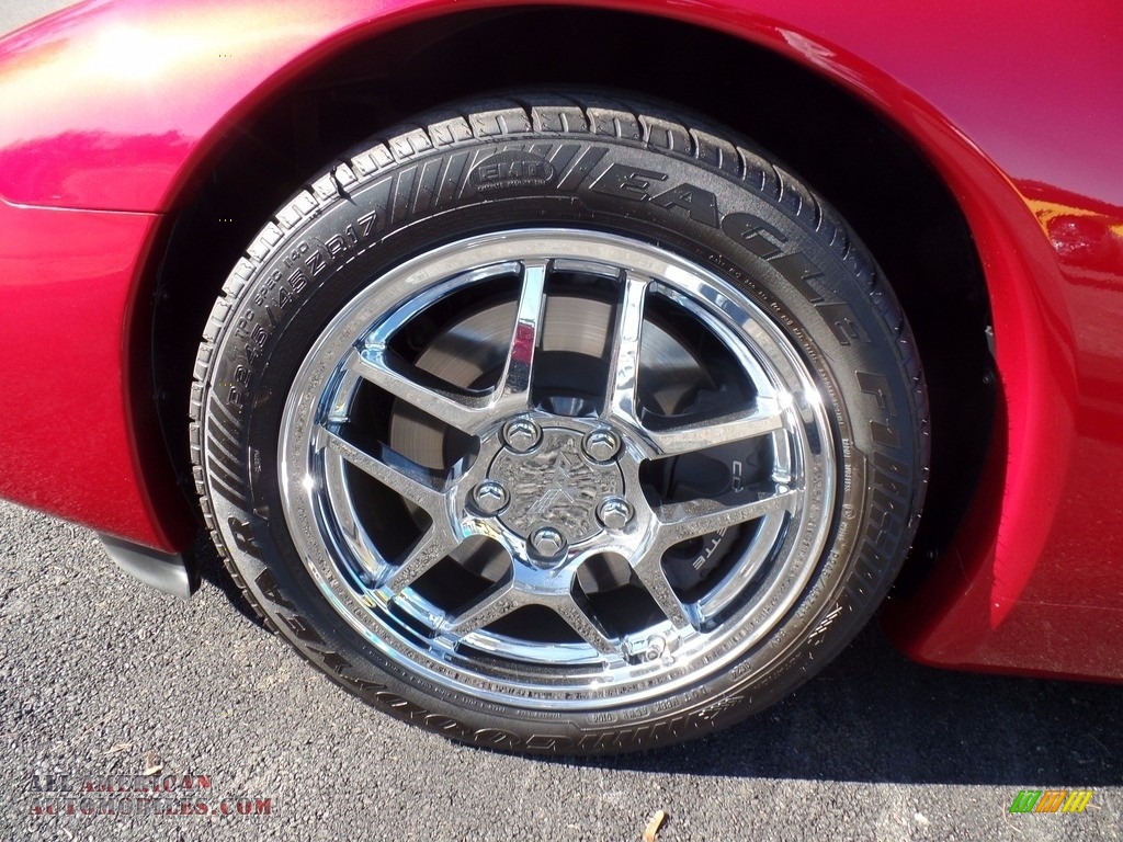 2001 Corvette Convertible - Magnetic Red II Metallic / Light Oak photo #10