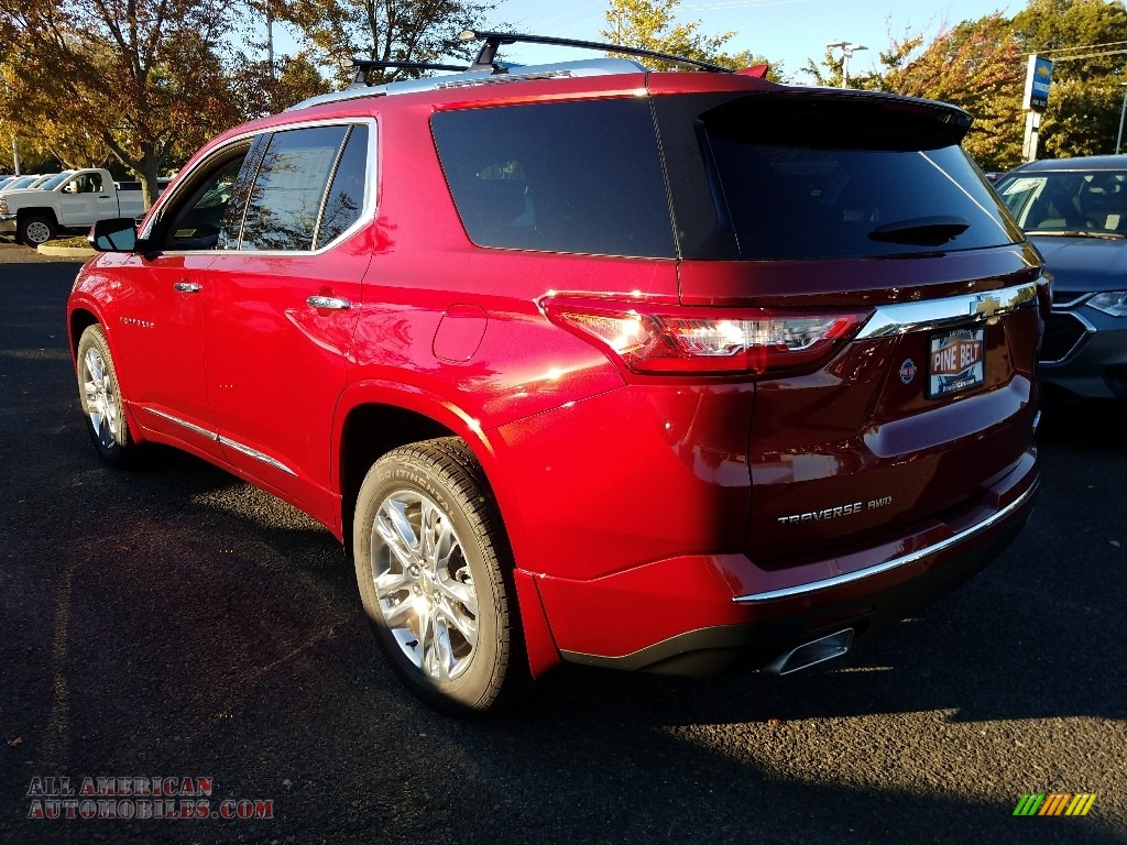 2018 Traverse High Country AWD - Cajun Red Tintcoat / High Country Jet Black/Loft Brown photo #4