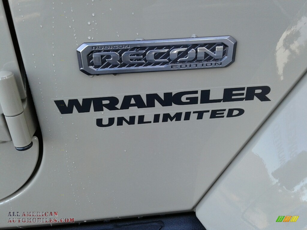 2017 Wrangler Unlimited Rubicon 4x4 - Gobi / Black photo #31