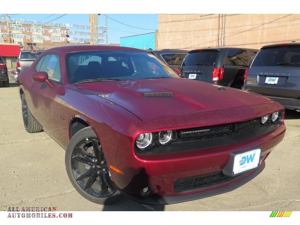 2018 Challenger R/T - Octane Red Pearl / Black photo #3