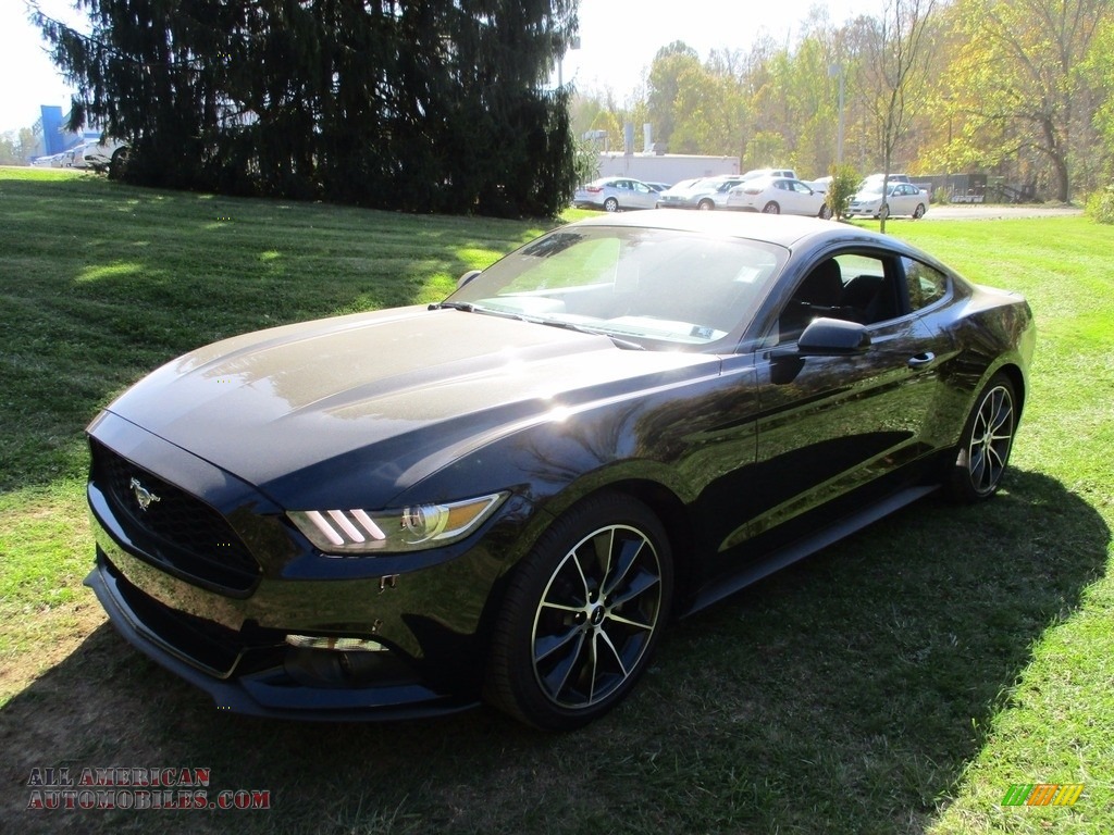 2016 Mustang EcoBoost Coupe - Shadow Black / Ebony photo #17