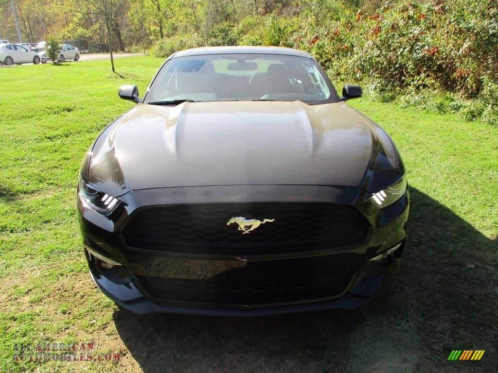 2016 Mustang EcoBoost Coupe - Shadow Black / Ebony photo #18