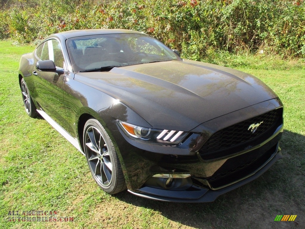 2016 Mustang EcoBoost Coupe - Shadow Black / Ebony photo #19
