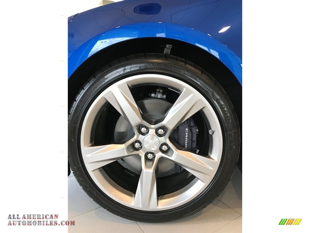 2018 Camaro SS Coupe - Hyper Blue Metallic / Jet Black photo #5