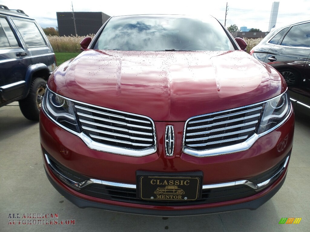 2018 MKX Select - Ruby Red Metallic / Cappuccino photo #2