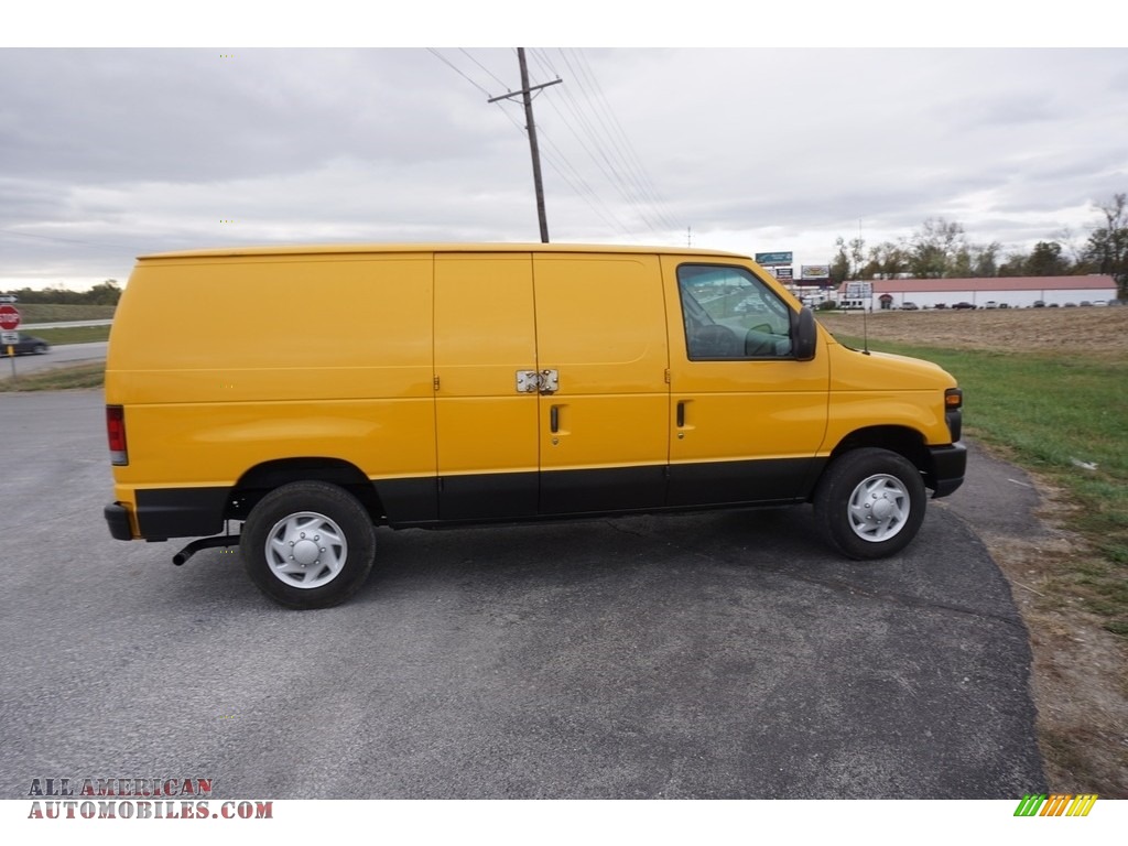 2008 E Series Van E150 Commercial - Fleet Yellow / Medium Flint photo #9
