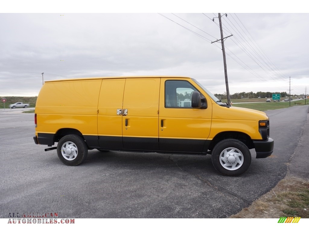 2008 E Series Van E150 Commercial - Fleet Yellow / Medium Flint photo #24