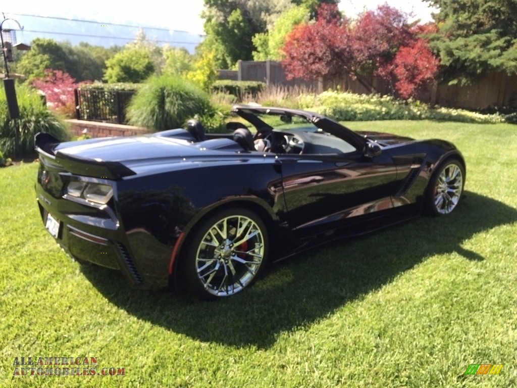 2016 Corvette Z06 Convertible - Black / Jet Black photo #4