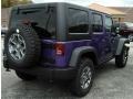 Jeep Wrangler Unlimited Rubicon 4x4 Xtreme Purple Pearl photo #3