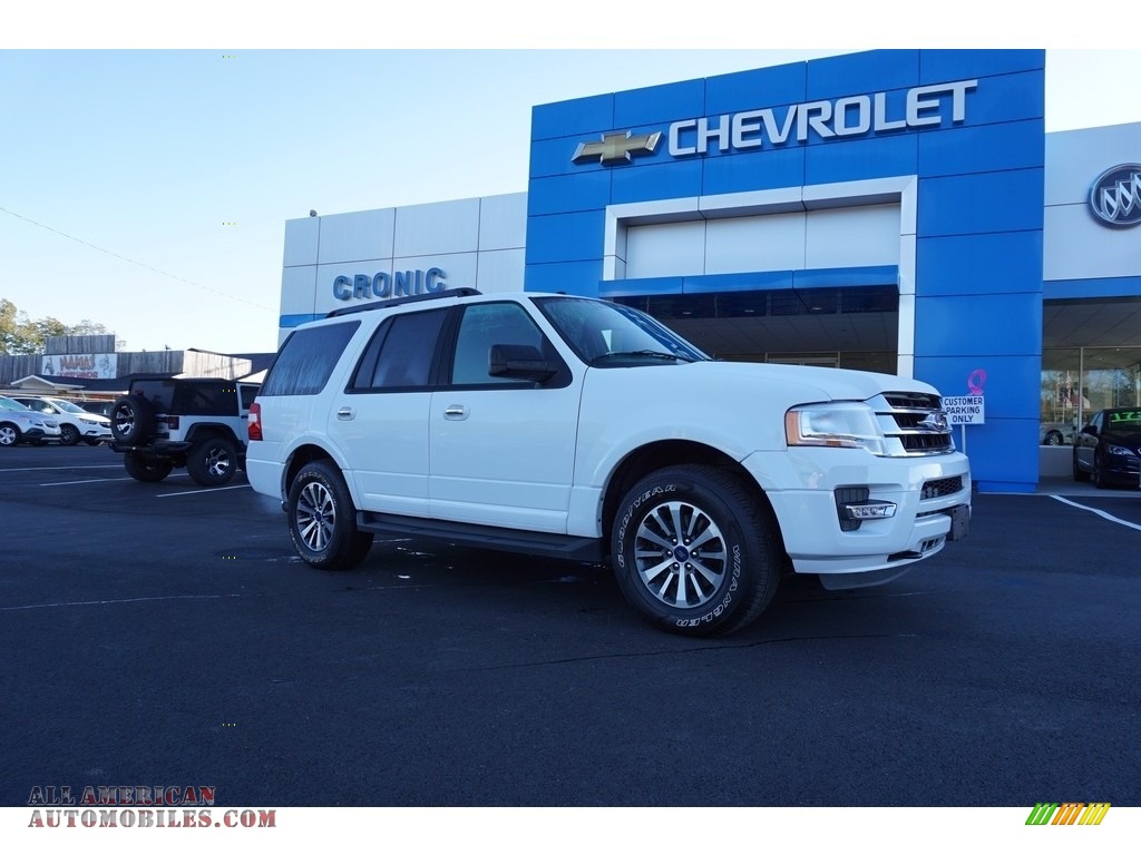 Oxford White / Ebony Ford Expedition King Ranch 4x4