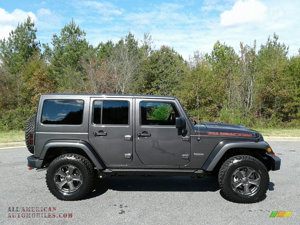 Jeep Wrangler Unlimited Rubicon Recon X In Granite Crystal Metallic Photo