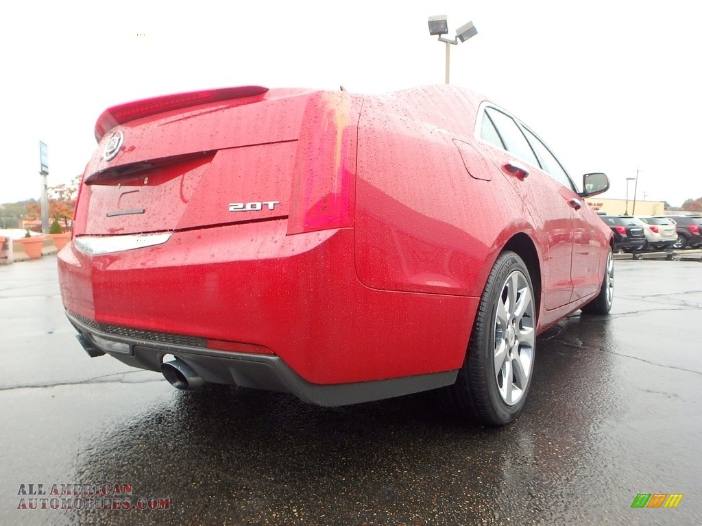 2013 ATS 2.0L Turbo AWD - Crystal Red Tintcoat / Jet Black/Jet Black Accents photo #9