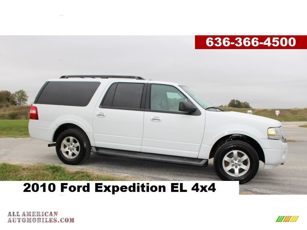 Oxford White / Stone Ford Expedition EL XLT 4x4