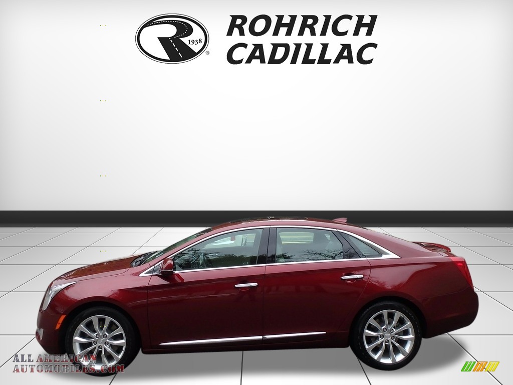 2017 XTS Luxury AWD - Red Passion Tintcoat / Shale w/Cocoa Accents photo #2