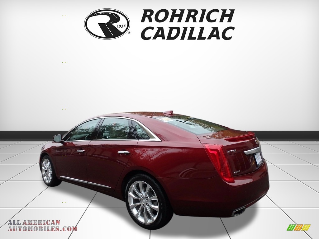 2017 XTS Luxury AWD - Red Passion Tintcoat / Shale w/Cocoa Accents photo #3