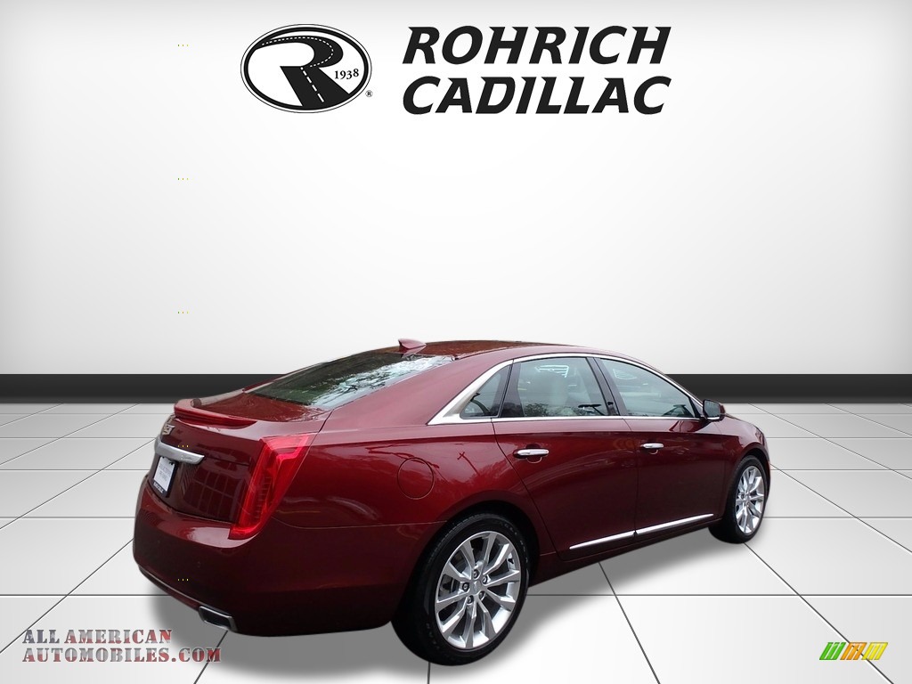 2017 XTS Luxury AWD - Red Passion Tintcoat / Shale w/Cocoa Accents photo #5