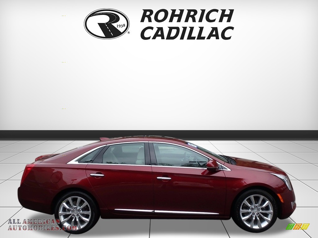 2017 XTS Luxury AWD - Red Passion Tintcoat / Shale w/Cocoa Accents photo #6