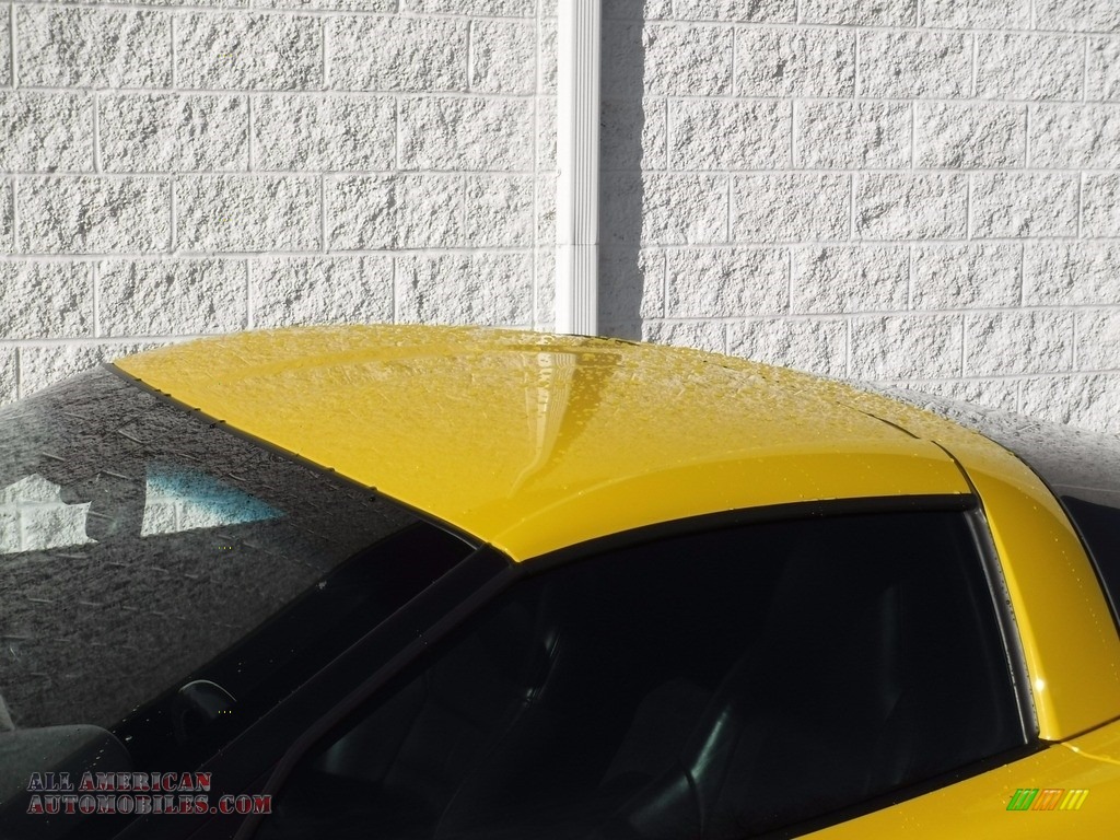 2006 Corvette Coupe - Velocity Yellow / Ebony Black photo #5