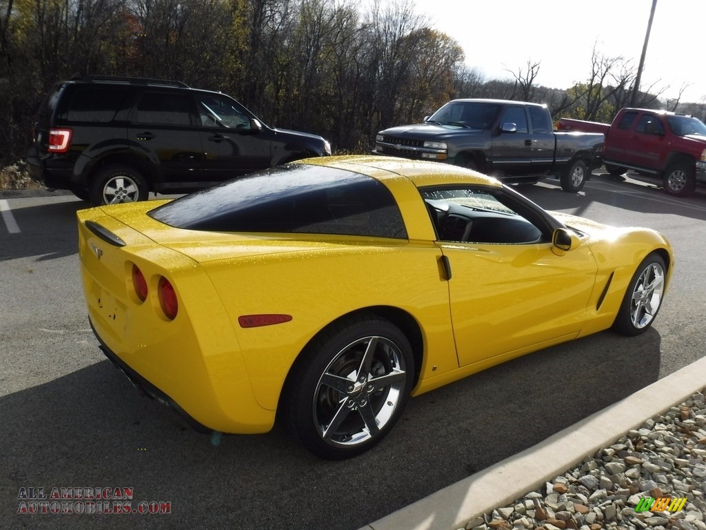 2006 Corvette Coupe - Velocity Yellow / Ebony Black photo #8
