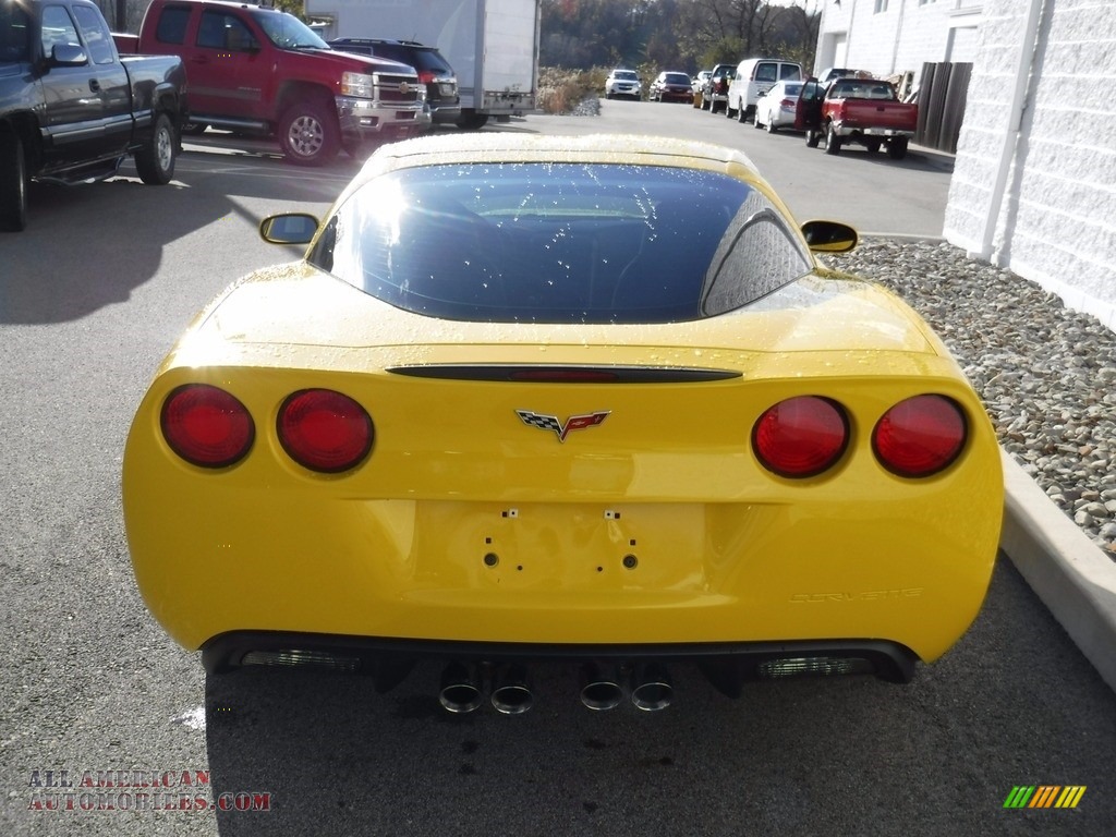 2006 Corvette Coupe - Velocity Yellow / Ebony Black photo #10