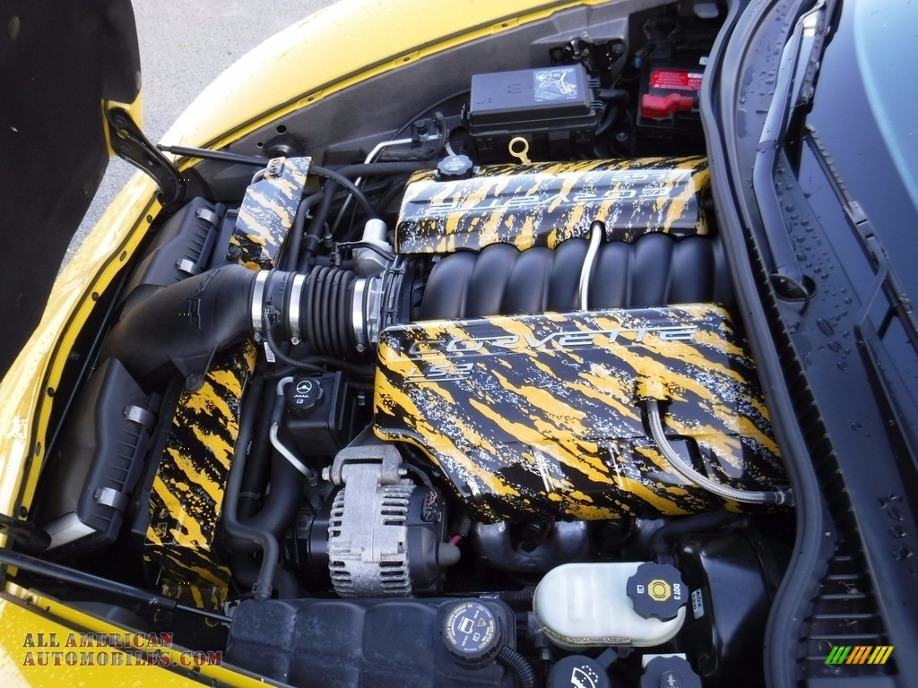 2006 Corvette Coupe - Velocity Yellow / Ebony Black photo #13