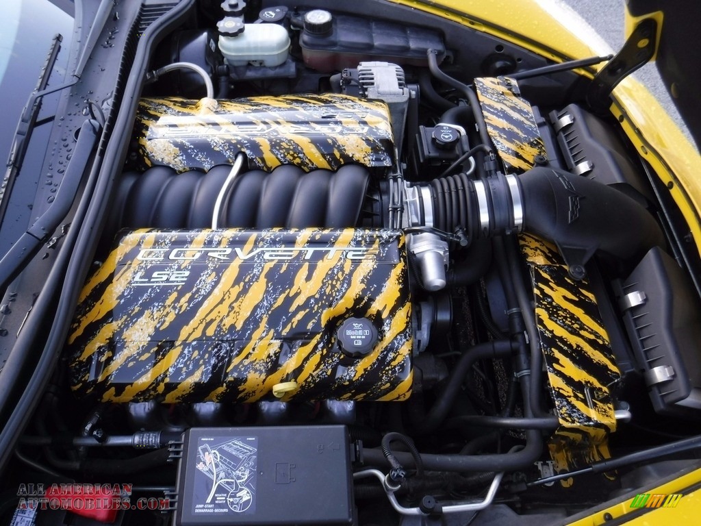 2006 Corvette Coupe - Velocity Yellow / Ebony Black photo #14