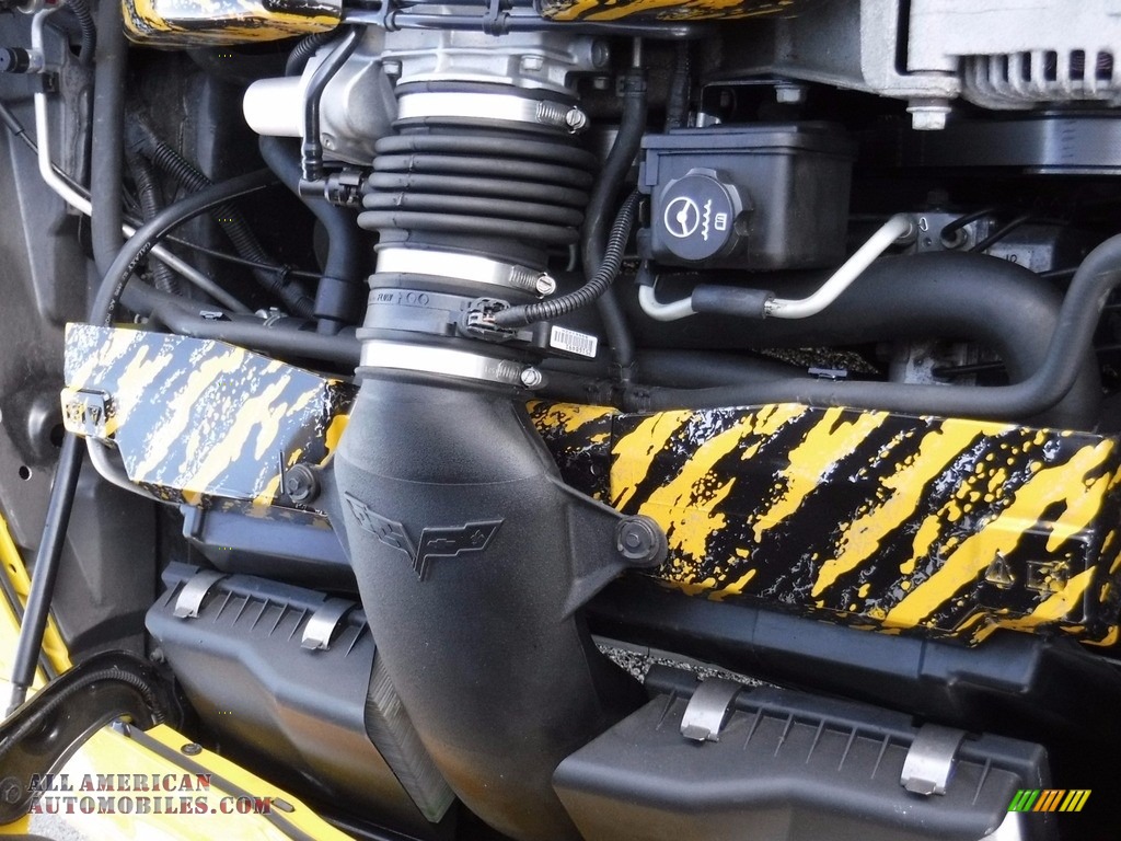 2006 Corvette Coupe - Velocity Yellow / Ebony Black photo #16