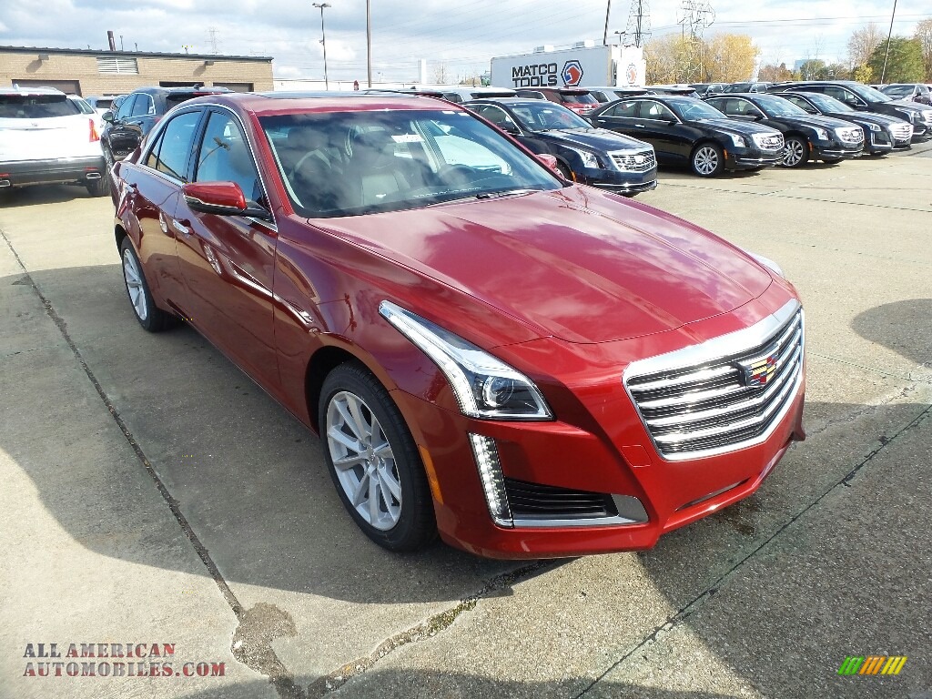 2018 CTS AWD - Red Obsession Tintcoat / Jet Black/Jet Black Accents photo #1
