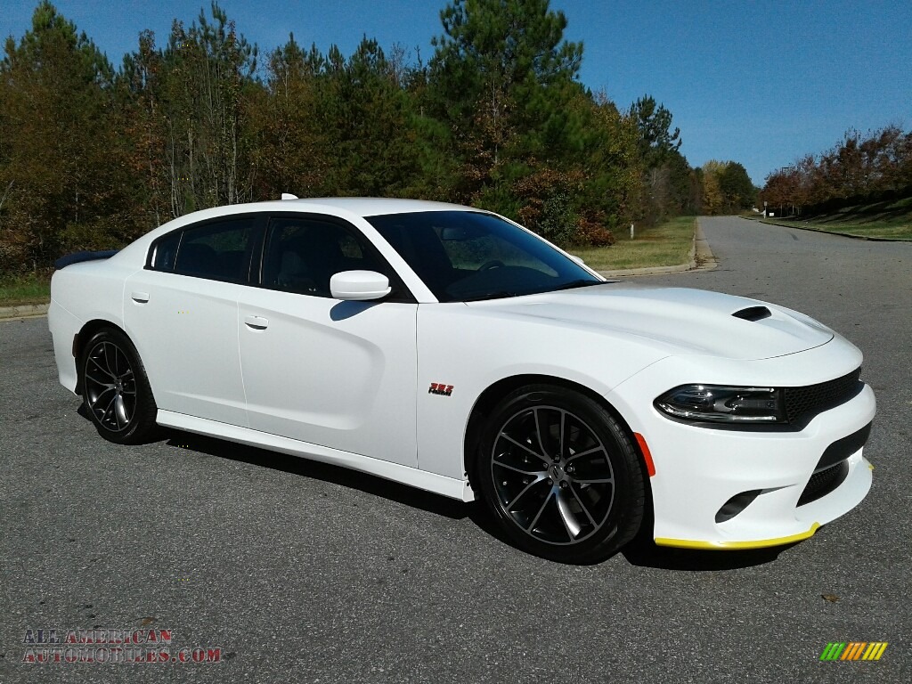 2018 Charger R/T Scat Pack - White Knuckle / Black photo #4