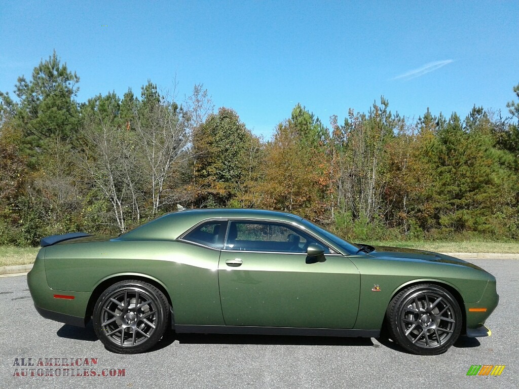 2018 Challenger R/T Scat Pack - F8 Green / Black photo #5