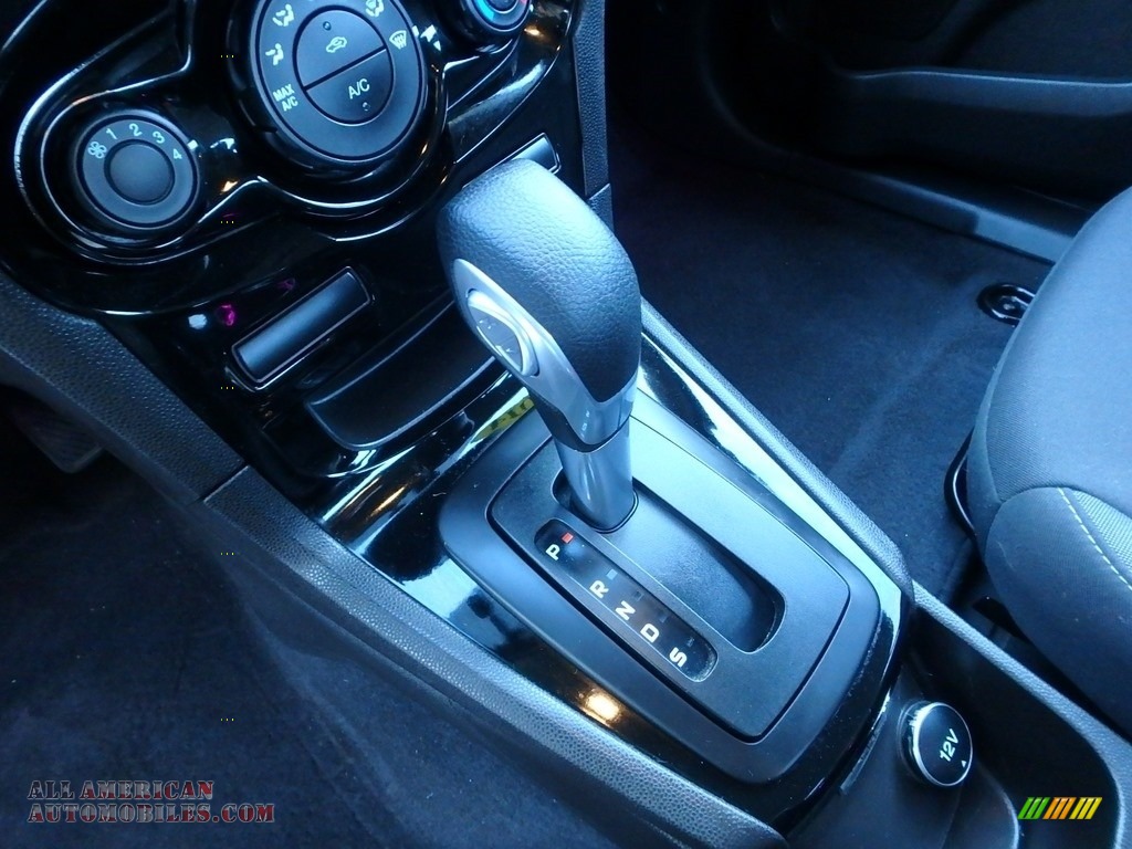 2014 Fiesta SE Sedan - Storm Gray / Charcoal Black photo #21
