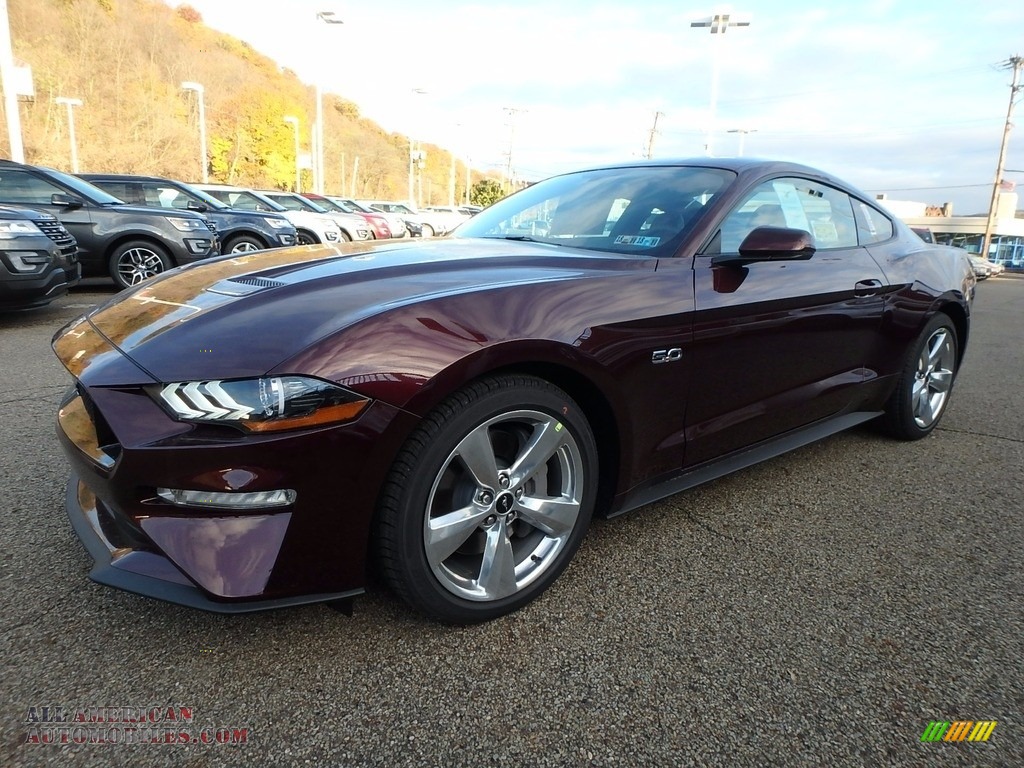 2018 Mustang GT Premium Fastback - Royal Crimson / Tan photo #6