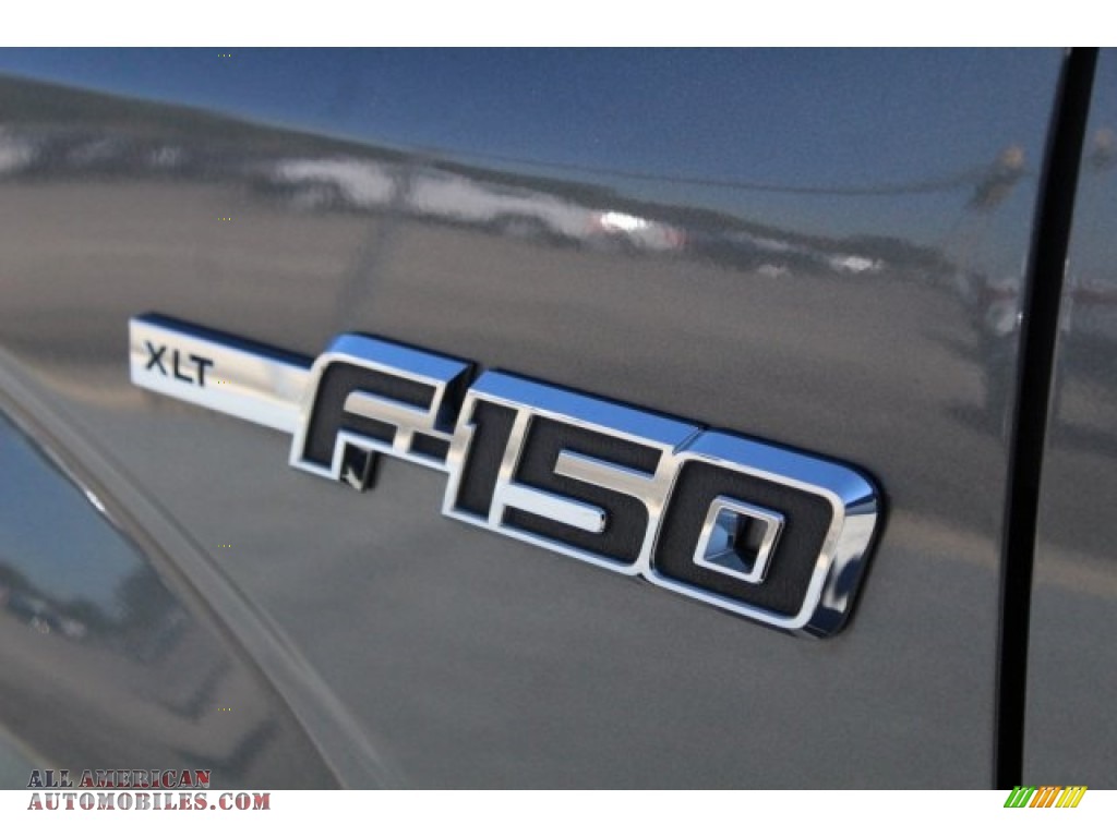 2014 F150 XLT SuperCrew 4x4 - Sterling Grey / Steel Grey photo #7