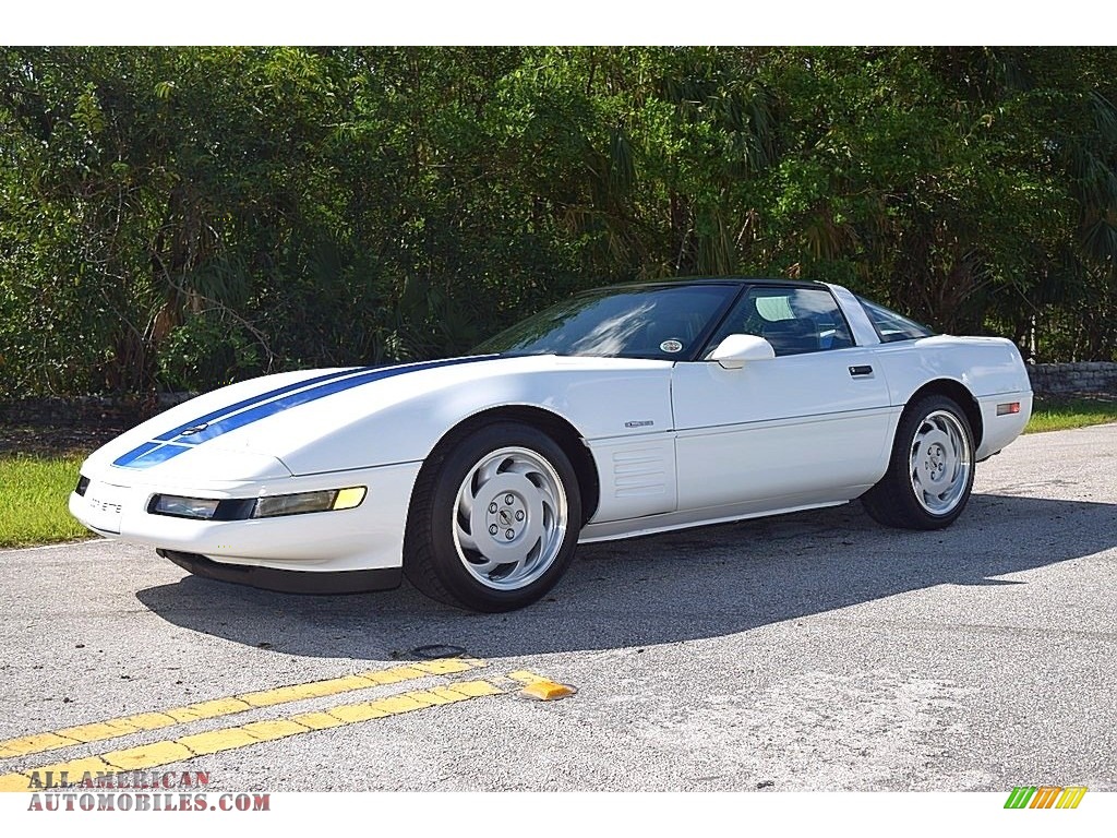 1992 Corvette Coupe - Arctic White / Black photo #5