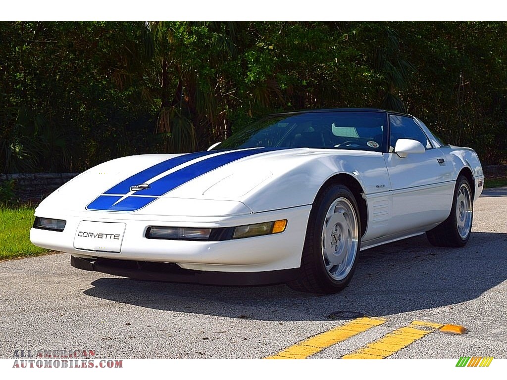 1992 Corvette Coupe - Arctic White / Black photo #6
