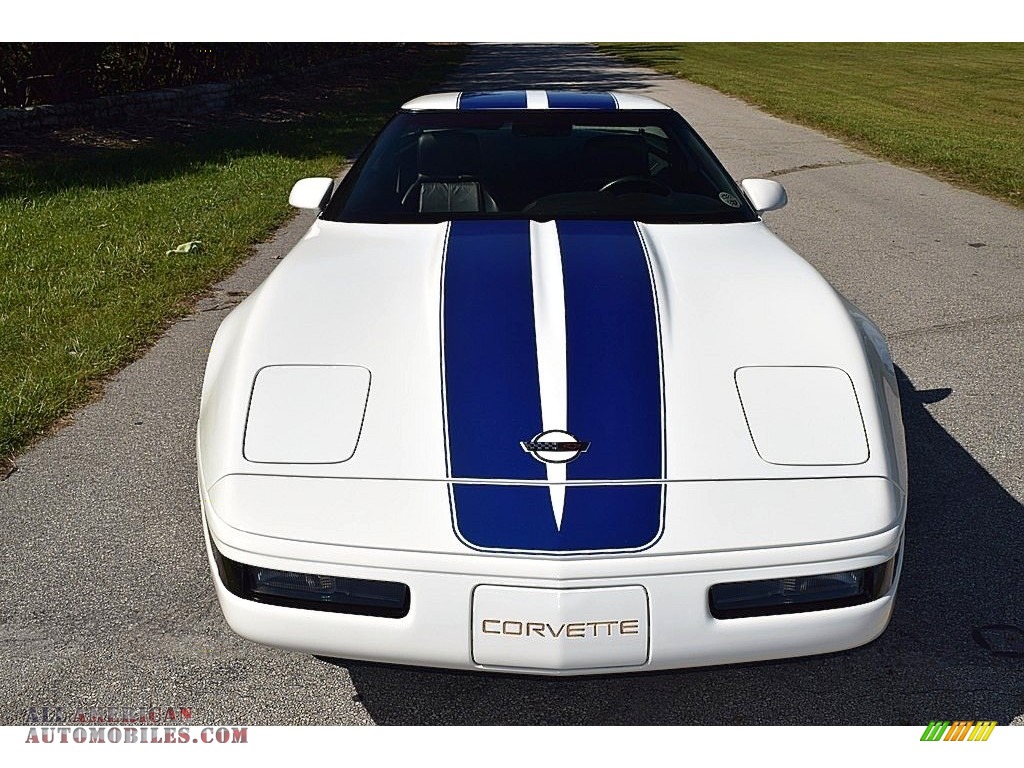 1992 Corvette Coupe - Arctic White / Black photo #12