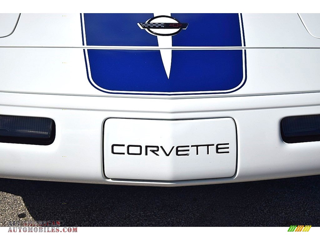 1992 Corvette Coupe - Arctic White / Black photo #13